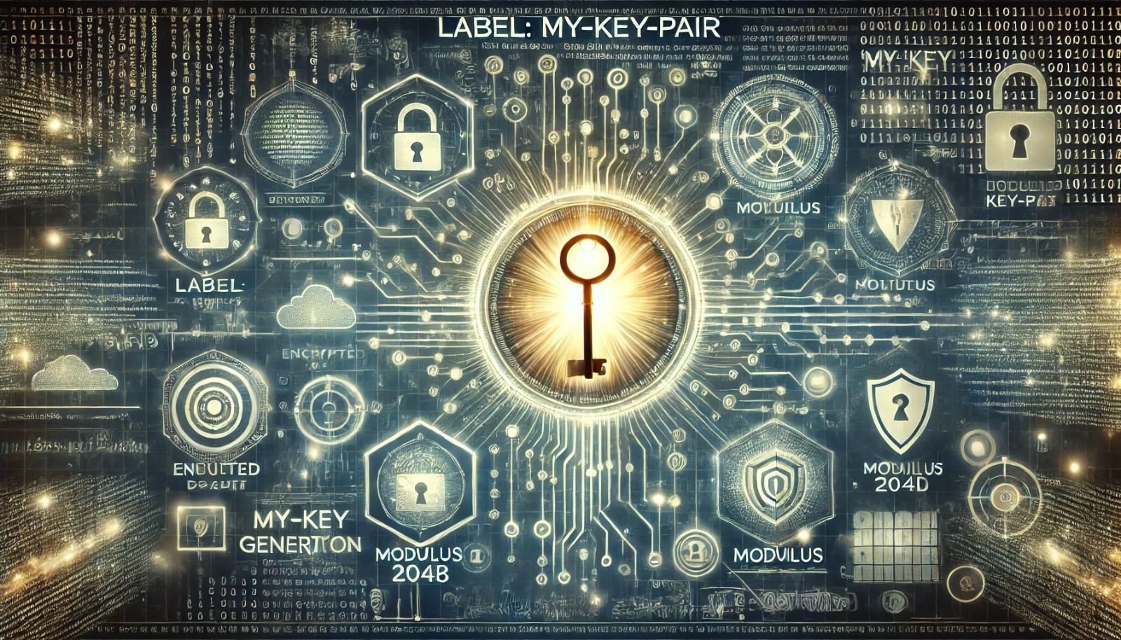 crypto key generate rsa label my-key-pair modulus 2048 noconfirm