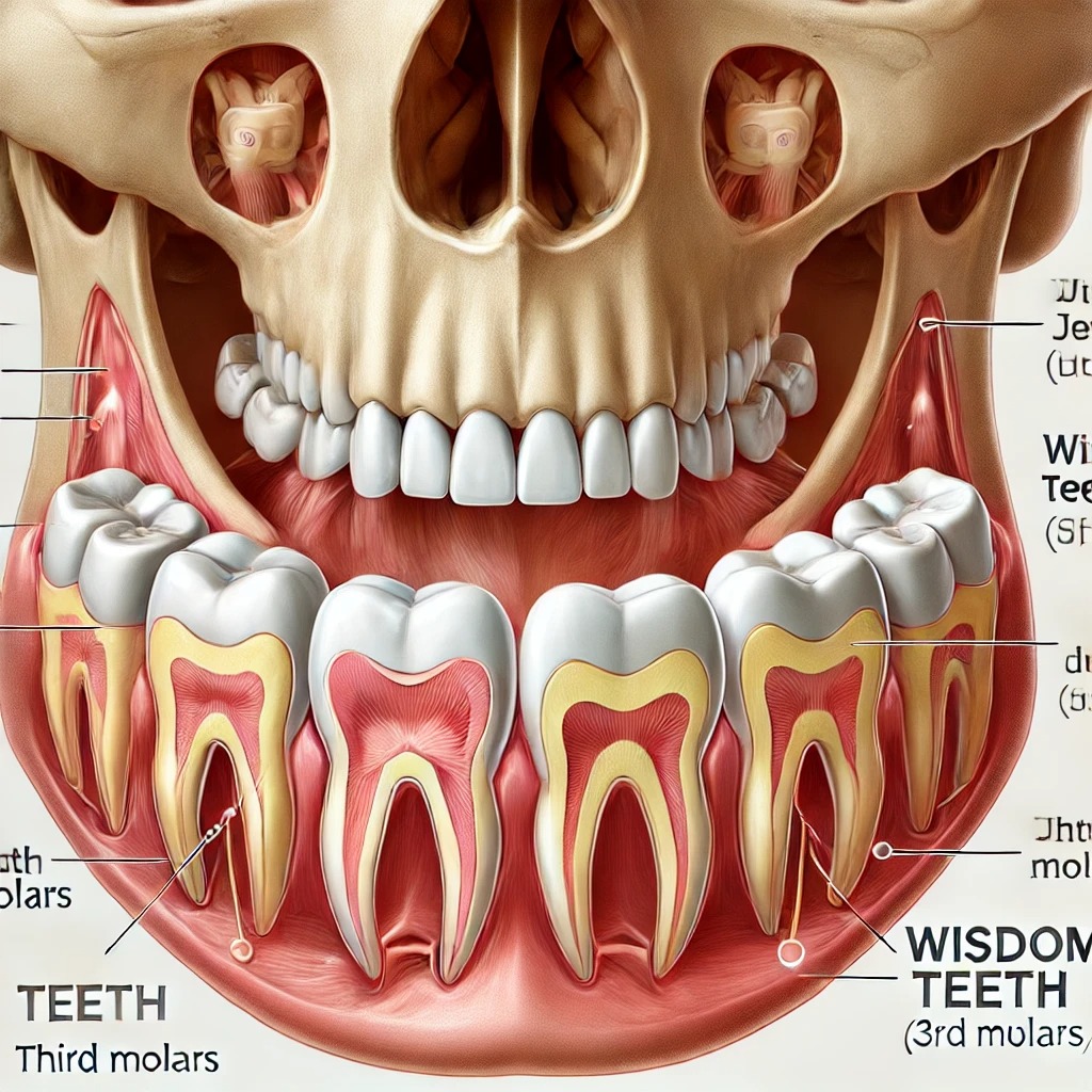 can wisdom teeth grow back